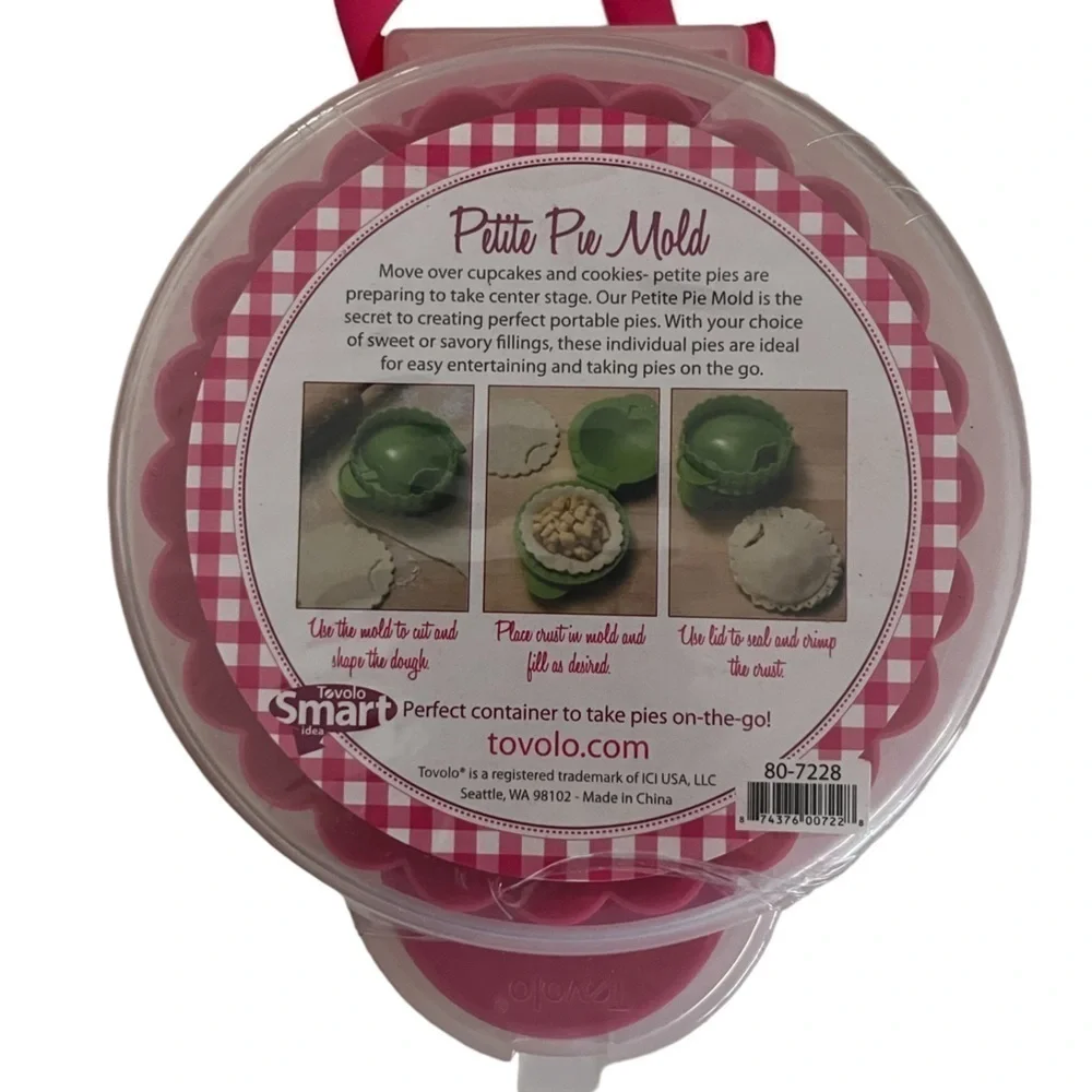 Tovolo Smart Petite Pie Mold with Heart Cutout
